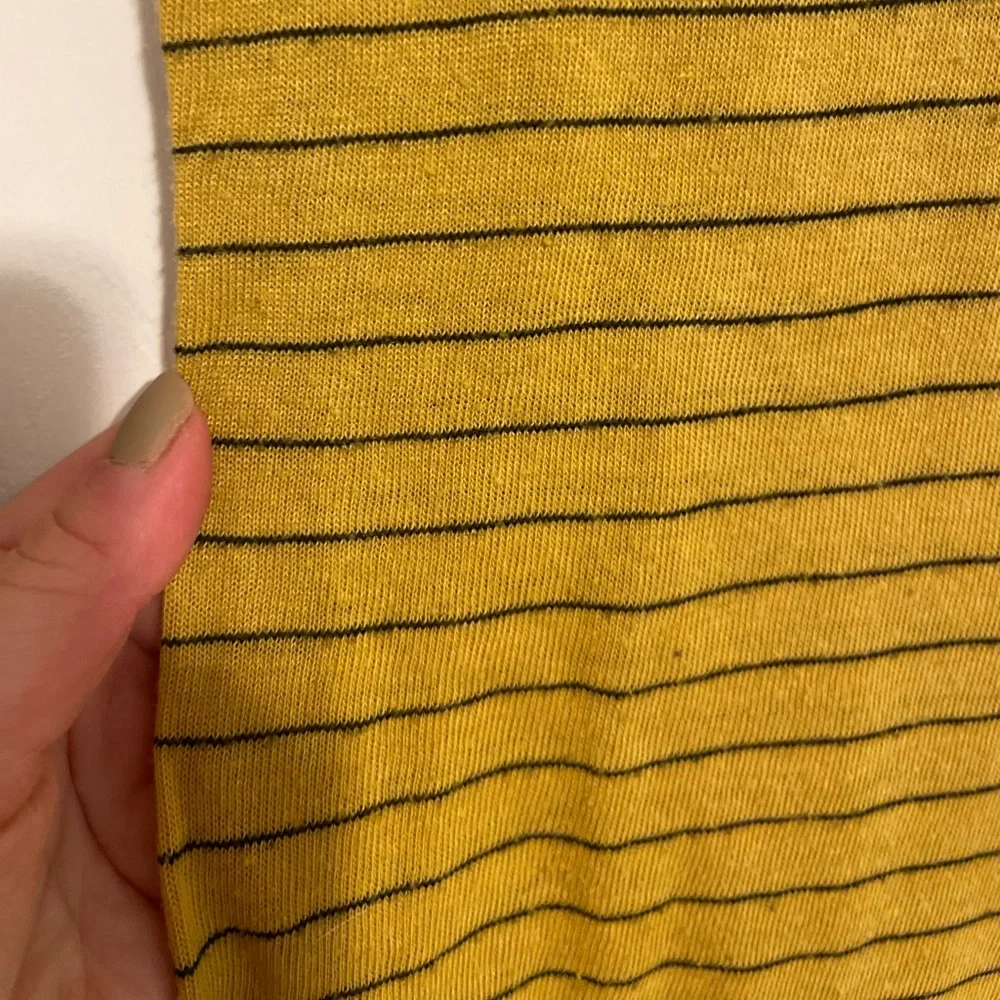 BKE Yellow Stripe Long Sleeve Tee - Picture 6 of 6